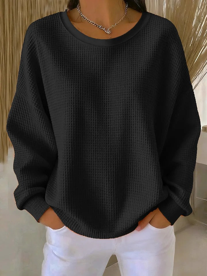 Lily & Lune™ | Sweater with a Wide Collar