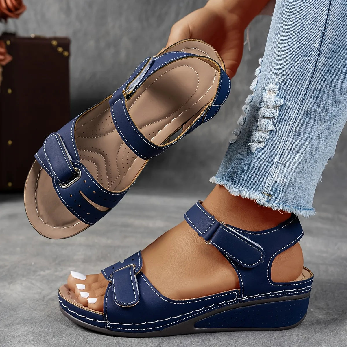 Shawn™ | Orthopedic Comfort Wedge Sandals