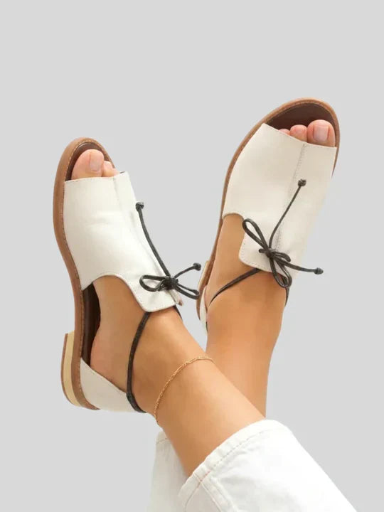 SAHARA – STRAP-STYLE LEATHER SANDALS