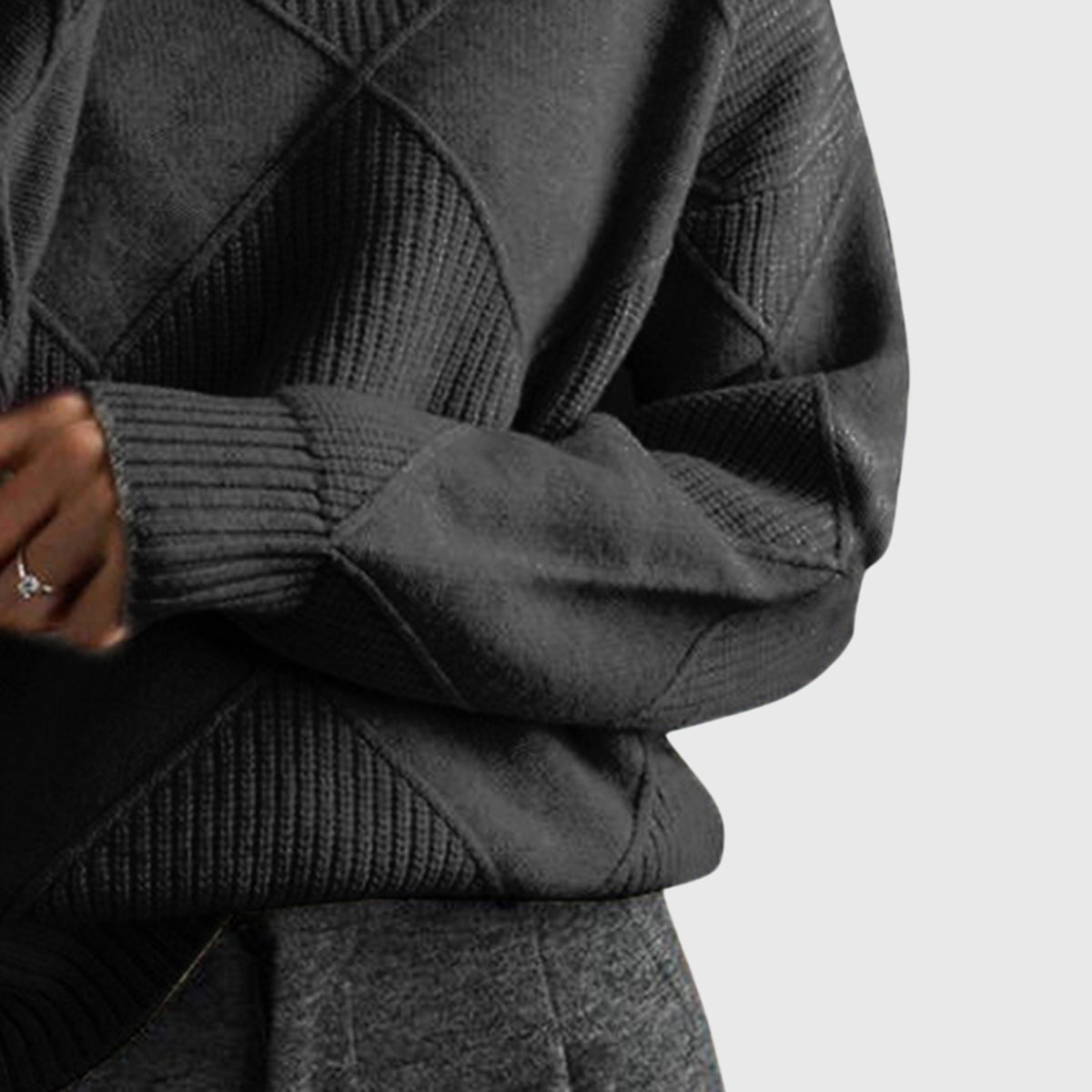 Luna | Turtleneck Knit Sweater