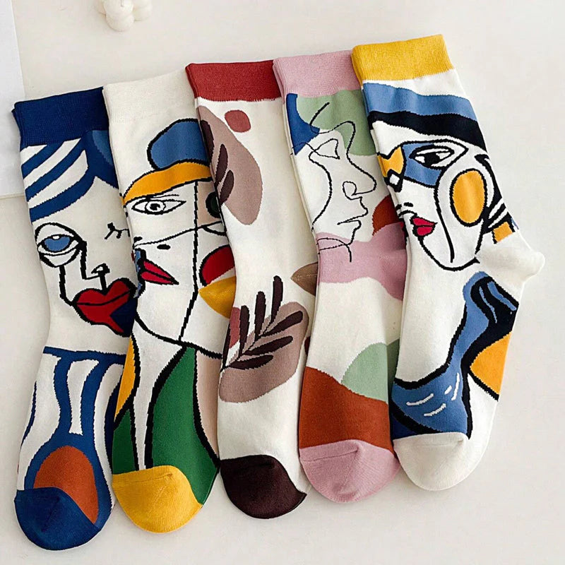 Ariaa™ | Casual Abstract Socks