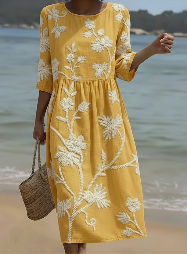 Women’s Casual Floral Print Dress