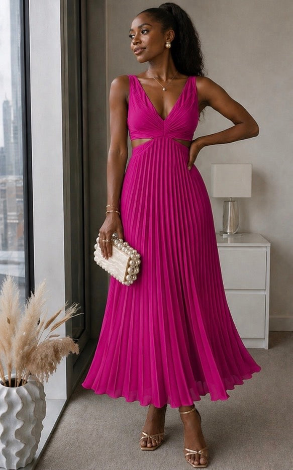 LILY™ | Radiant Twist Dress