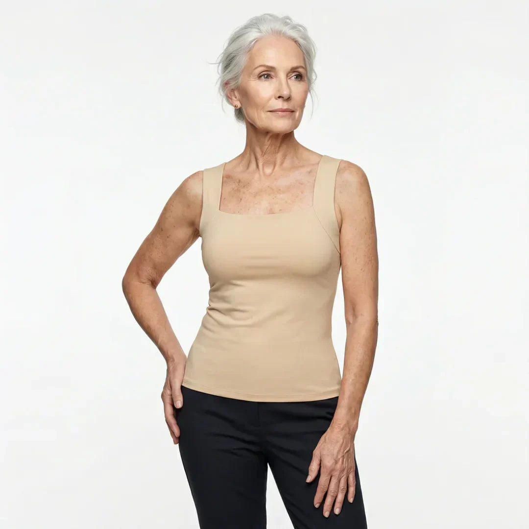 Roxanne™ | Built In Comfort Bra Tanktop