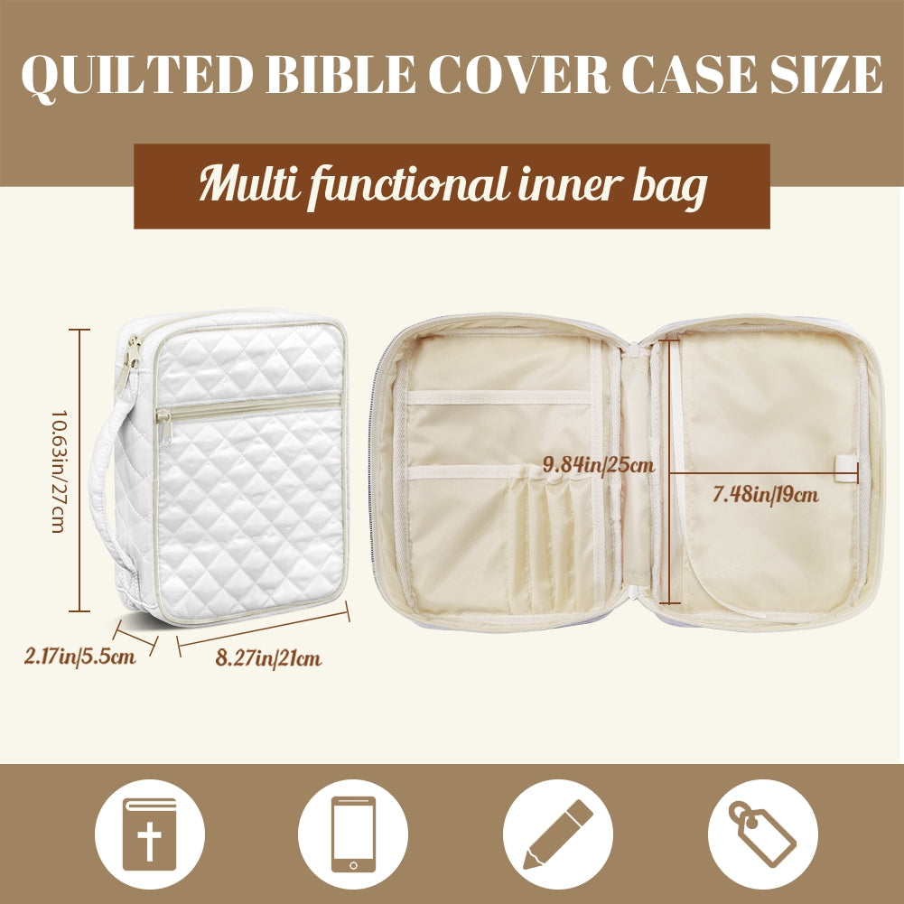 Landscape Printed Quilted Bible Cover TP02