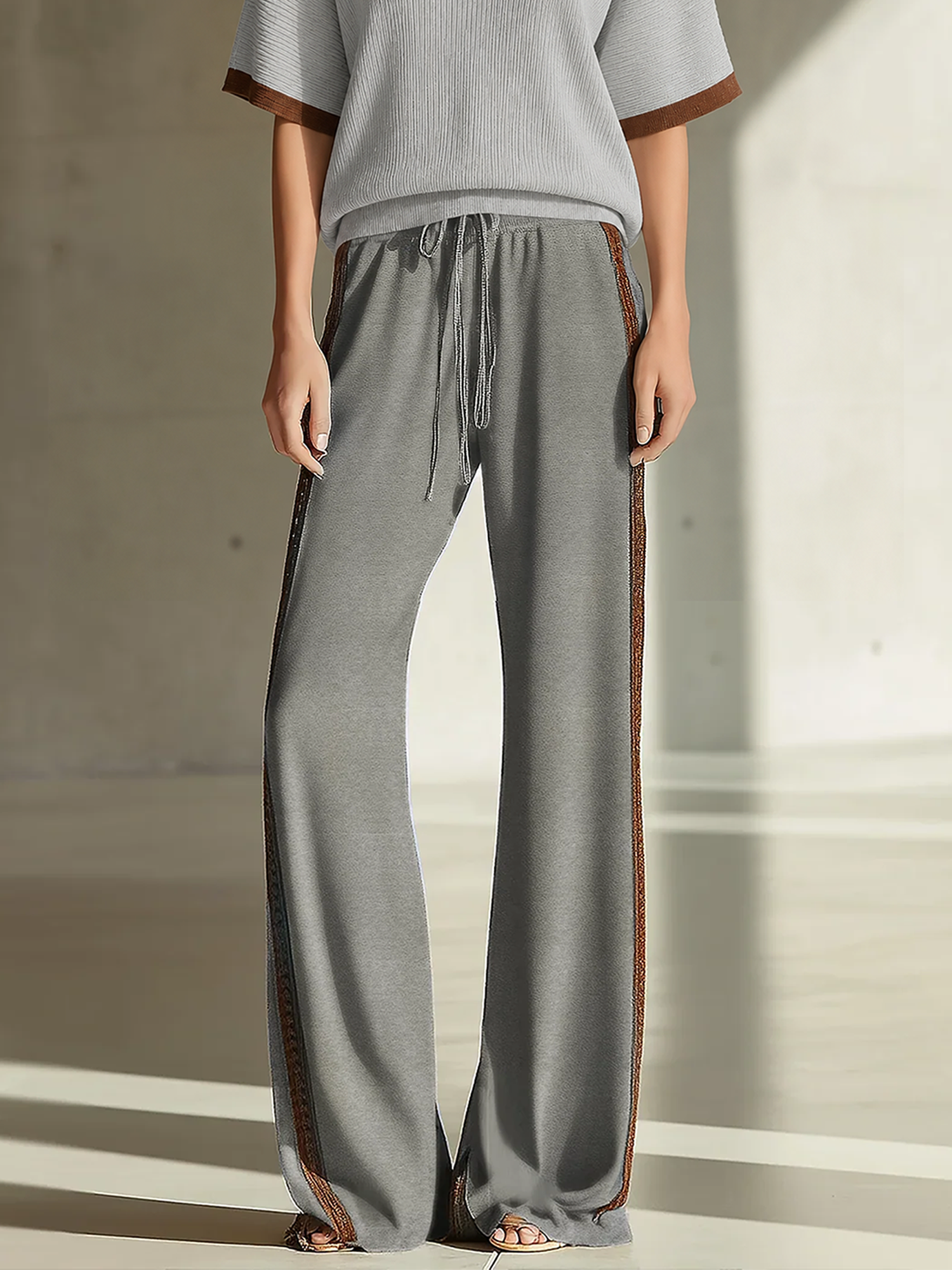 Amanda | Casual Top And Trousers Set