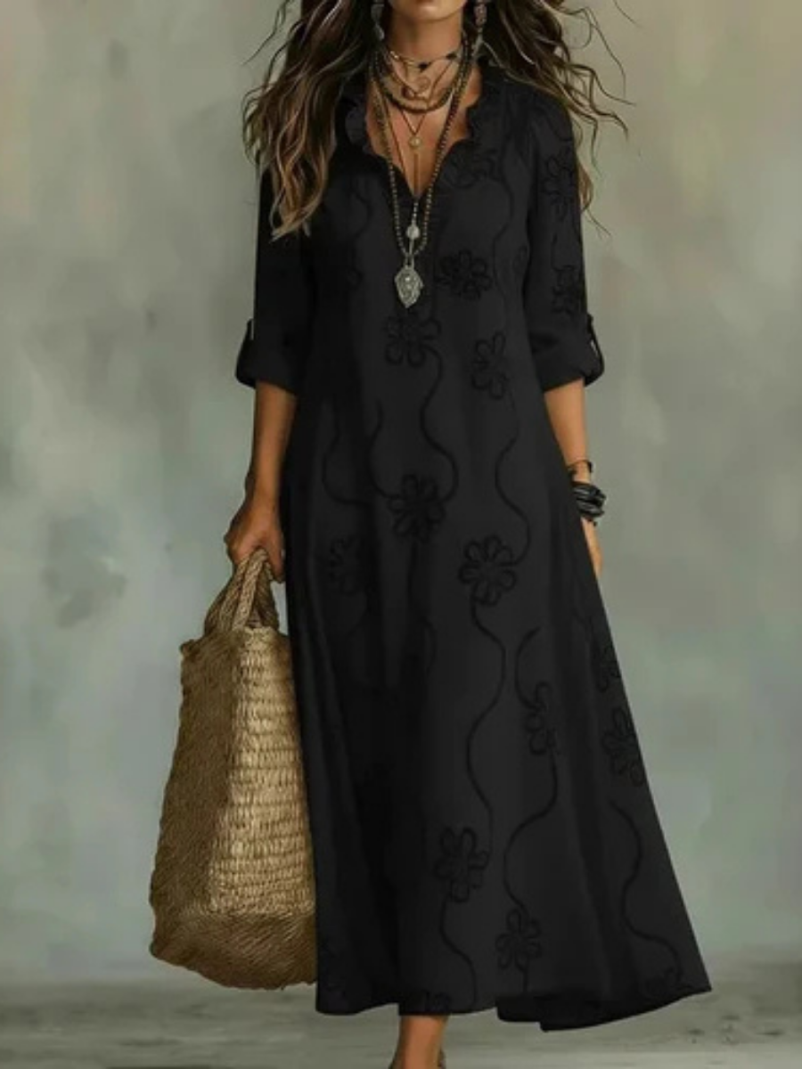 Sienna™ | Tummy-Covering Floral Summer Dress