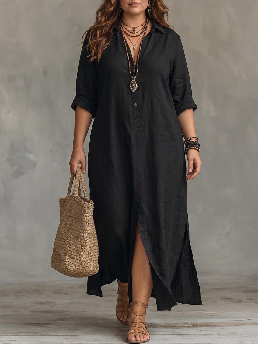 Corinna™ | Relaxed Boho Style Maxi Dress