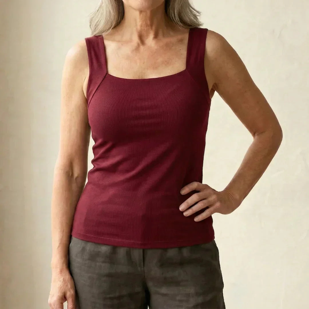 Roxanne™ | Built In Comfort Bra Tanktop