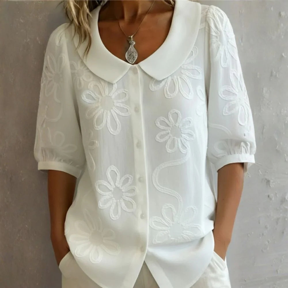 Emiry™ | Elegant Floral Blouse