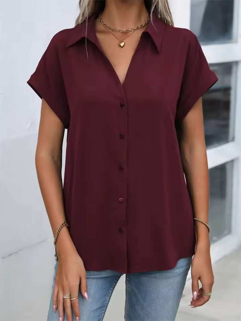 Maren™ | Women’s Casual Button-Up Shirt