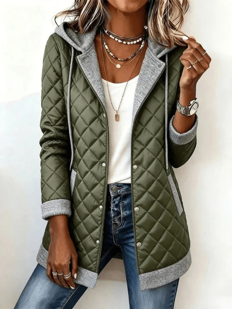 Lennox™ | Casual Quilted Hooded Autumn Jacket