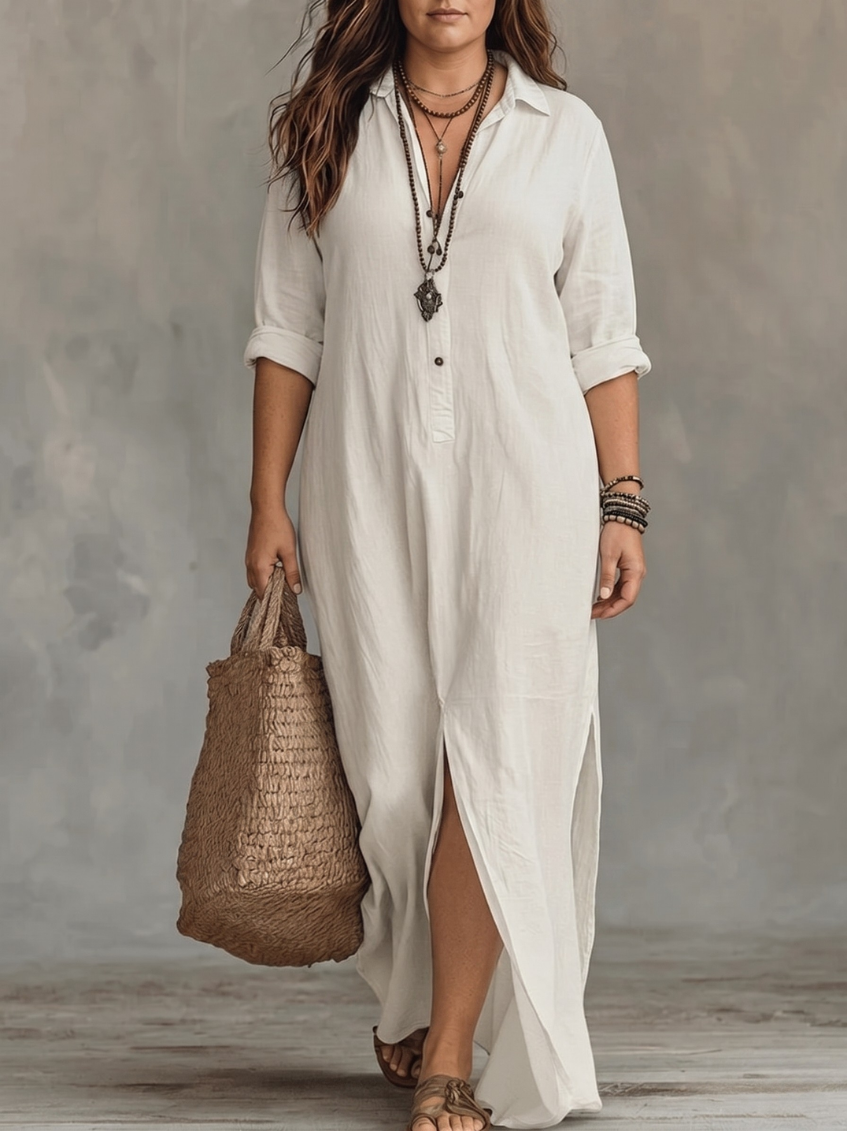 Corinna™ | Relaxed Boho Style Maxi Dress