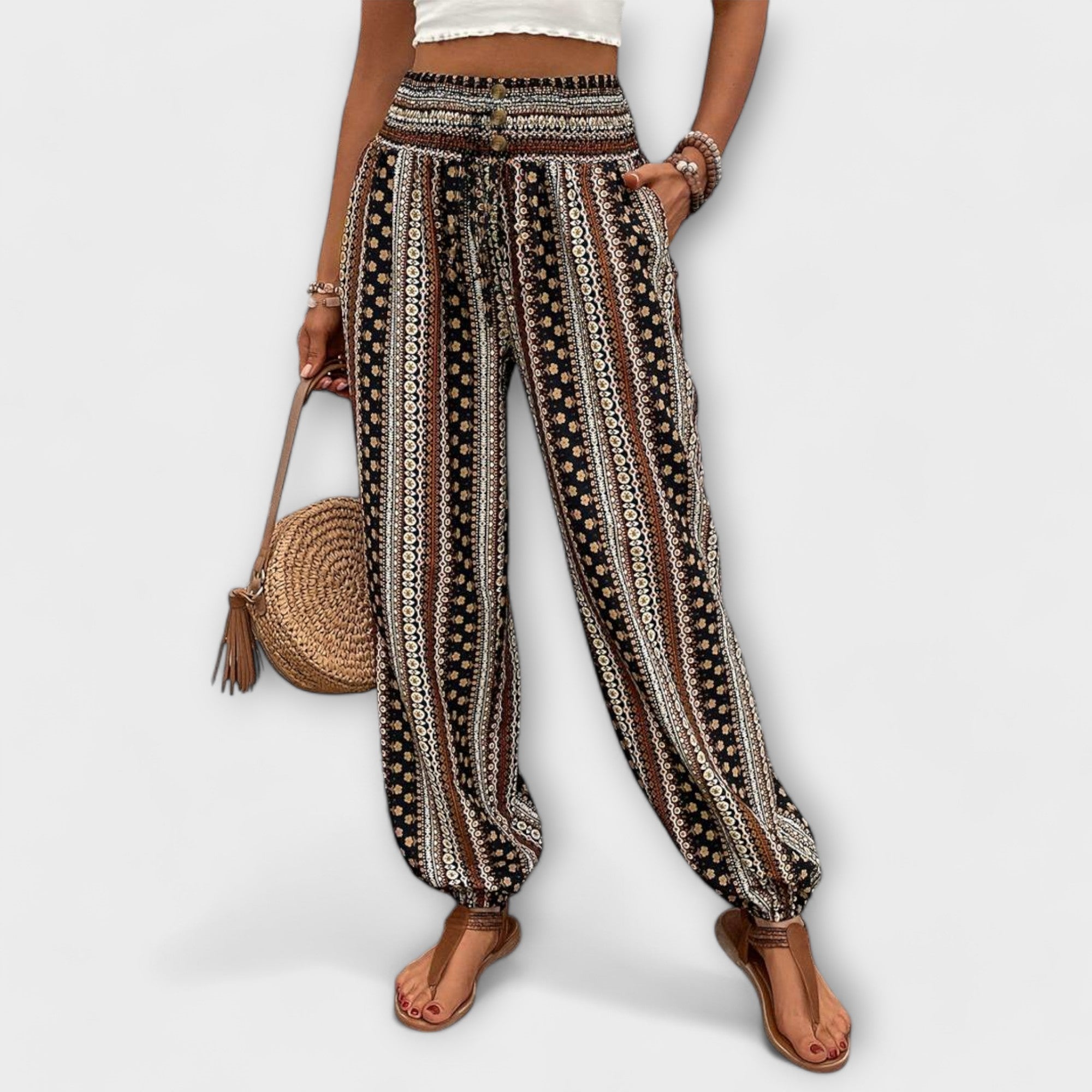 Cassidy | Relaxed Bohemian Harem Pants