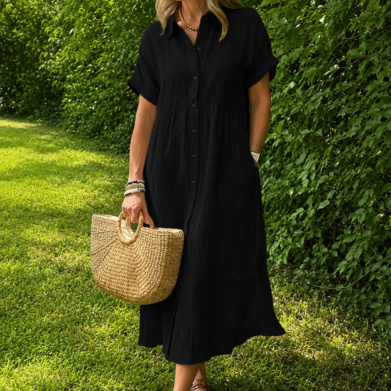 Laura™ | Soft Airy Material Easy Dress