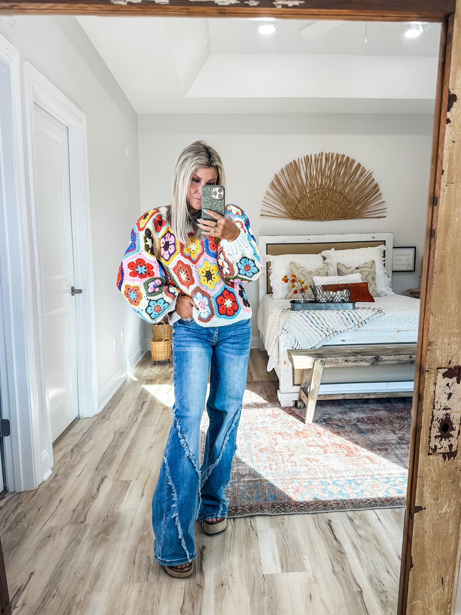 Adrienne™ | High-Waisted Flare Denim Jeans