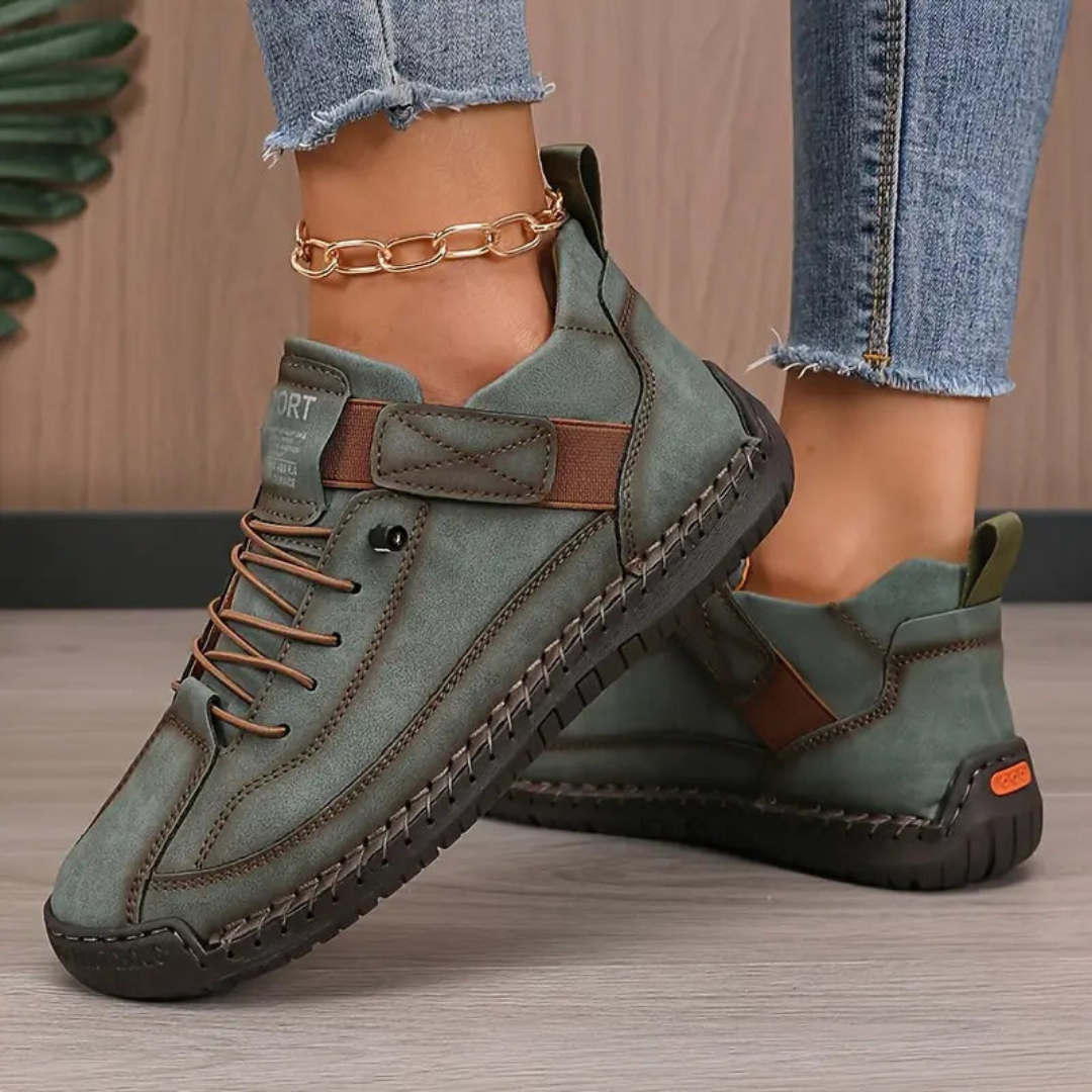 Arlina™ | Casual High Top Lace Up Sneakers