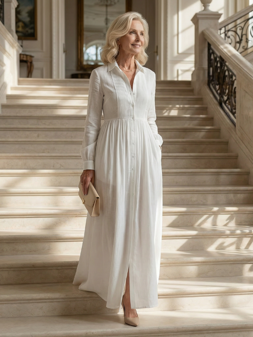 Cindy™ | Soft Flow Maxi Dress