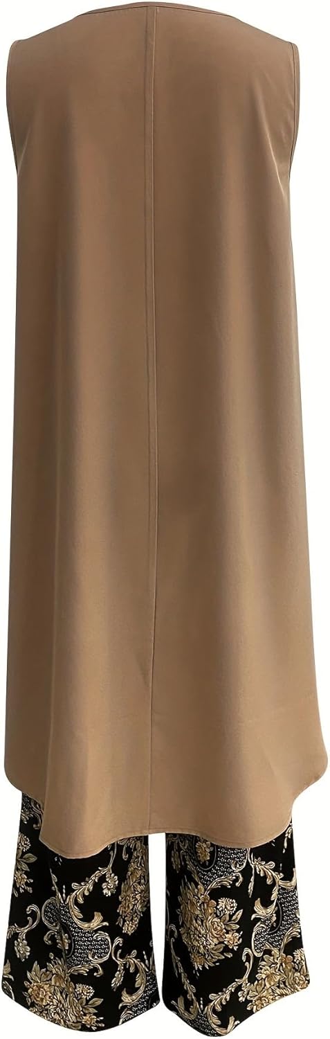 Transit™ | Boho Tunic and Wide Leg Pants Set