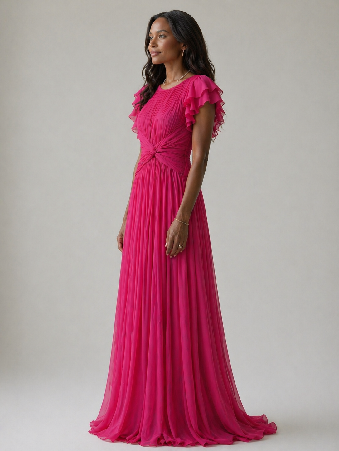 Rory™ | Pleated Evening Dress