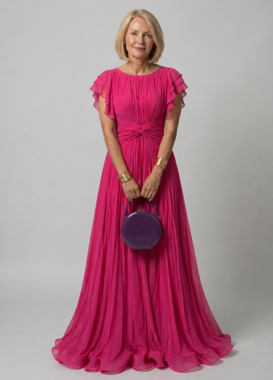 Rory™ | Pleated Evening Dress