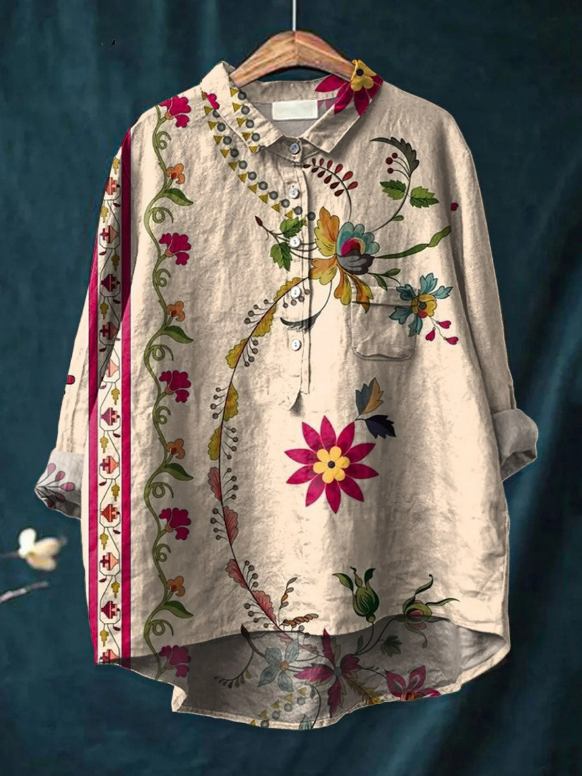 Isla™ | Lightweight Floral Shirt