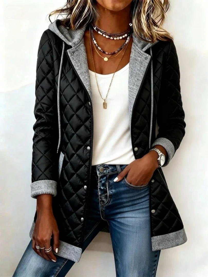 Lennox™ | Casual Quilted Hooded Autumn Jacket