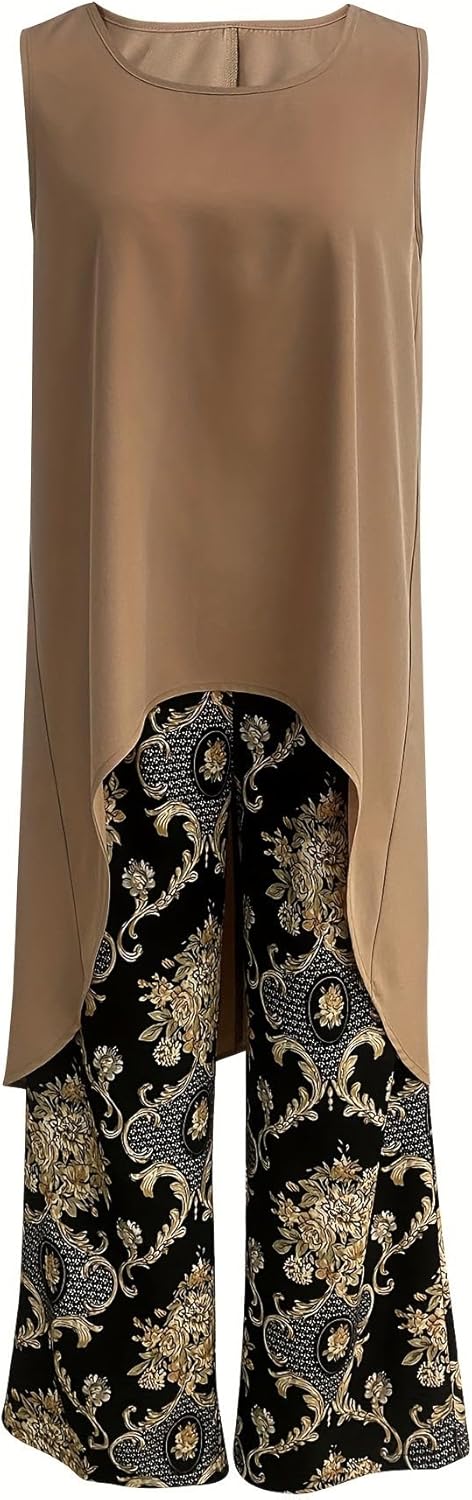 Transit™ | Boho Tunic and Wide Leg Pants Set