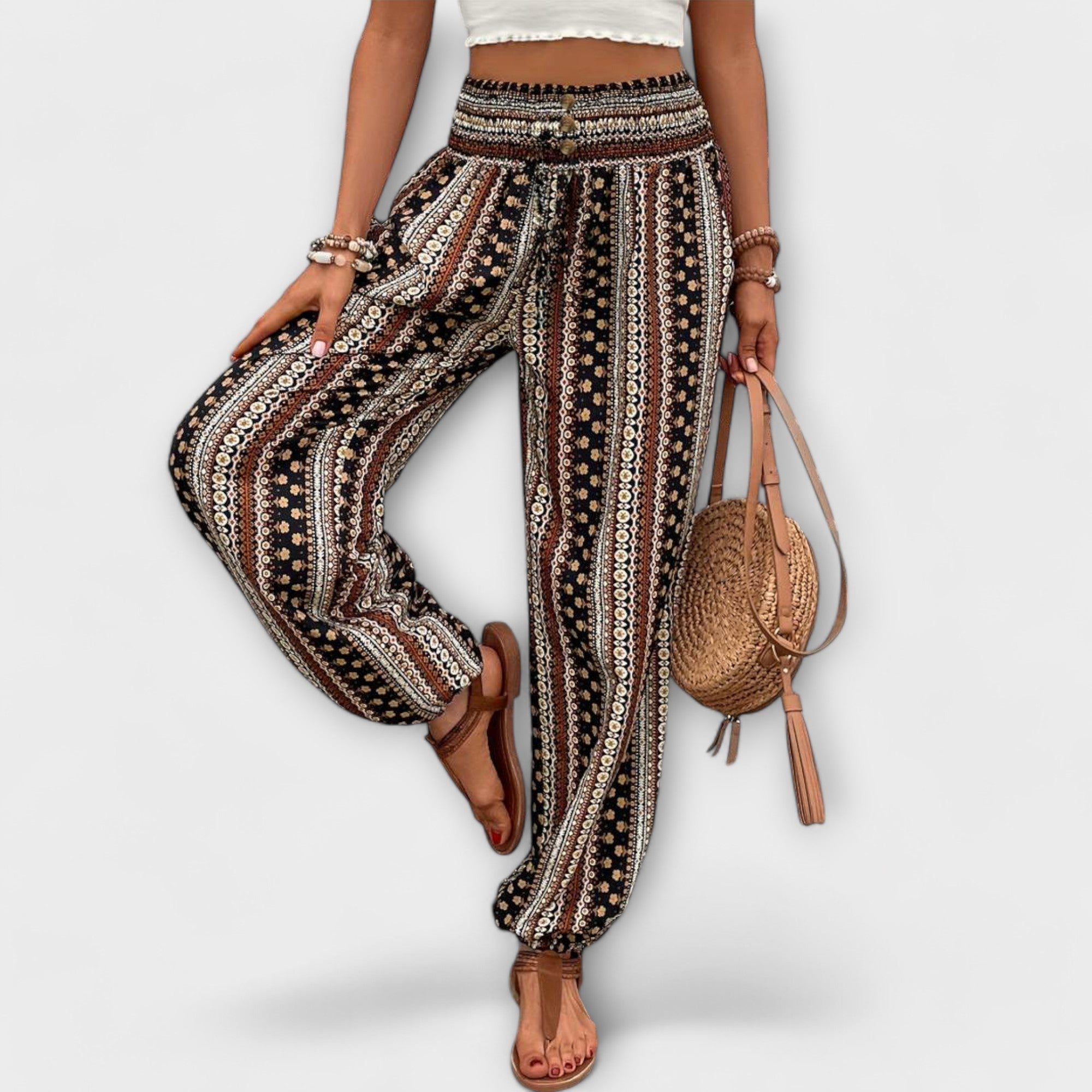 Cassidy | Relaxed Bohemian Harem Pants