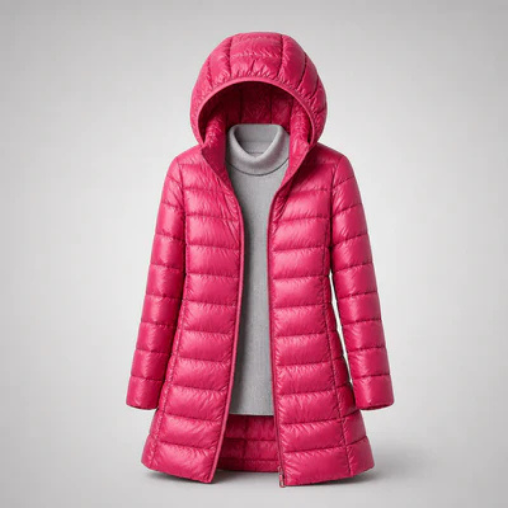 Jessalyn™ | Practical Zip Front Quilted Jacket