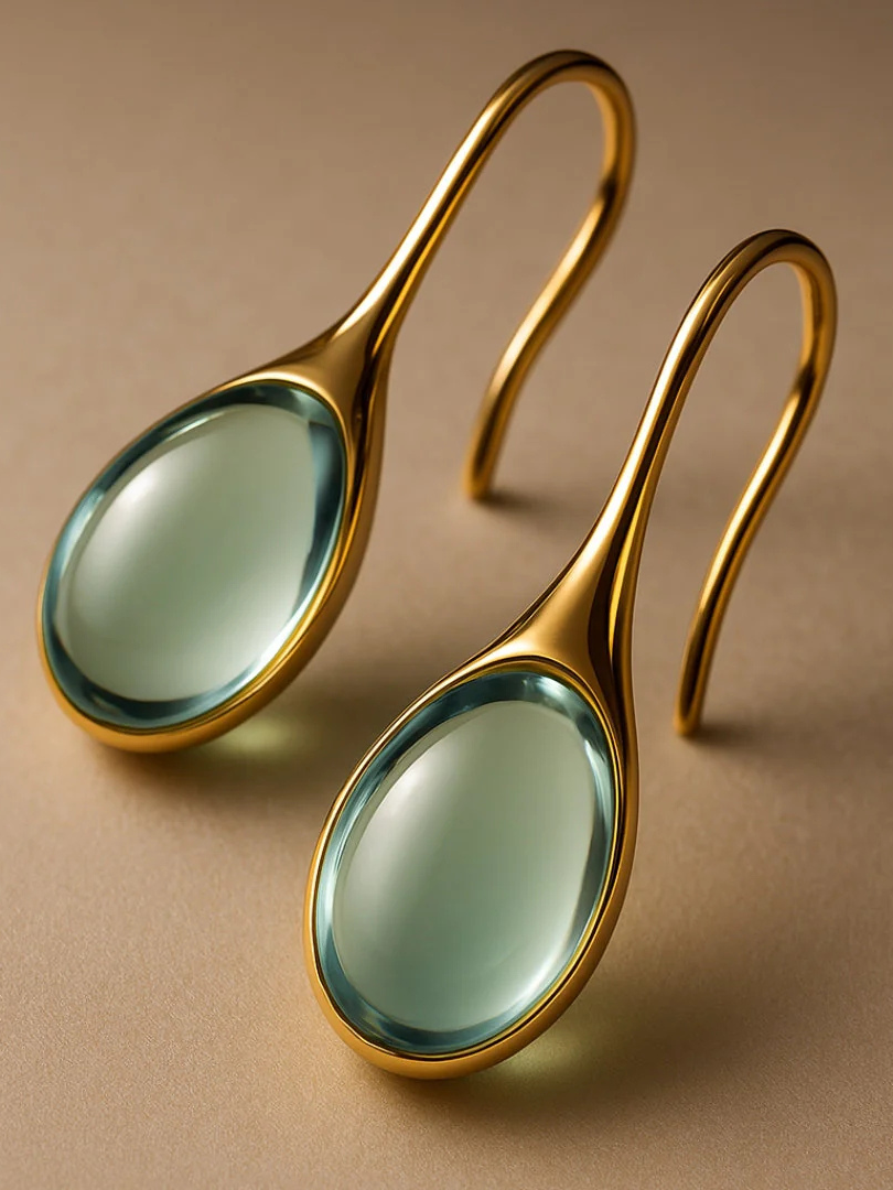 Azure Teardrop Earrings