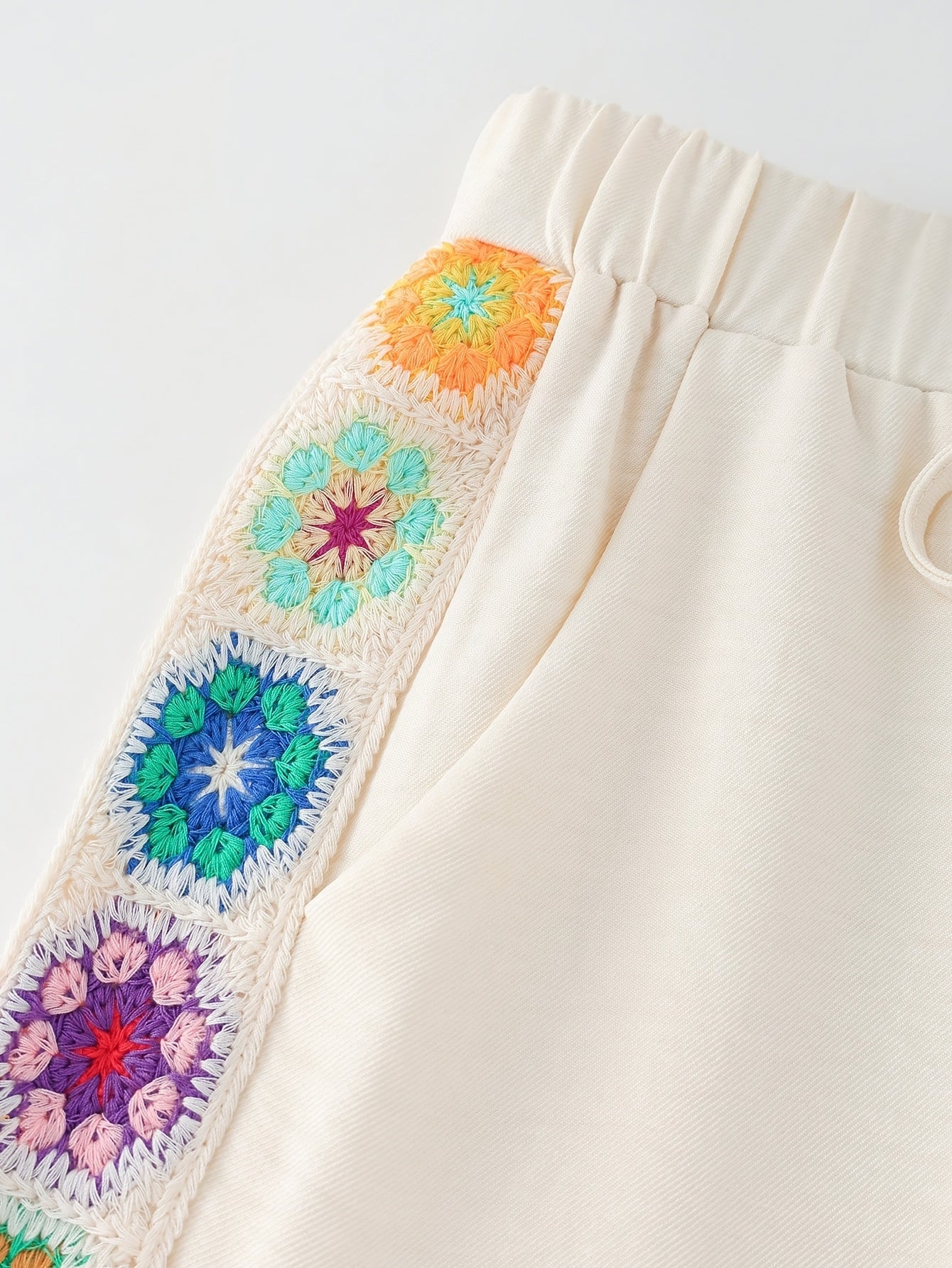 Signature Lily & Lune™ | Coastal Crochet Trousers
