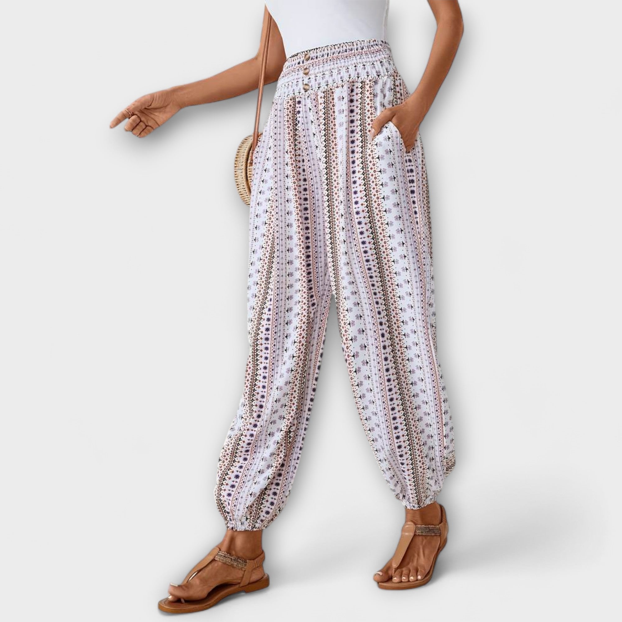 Cassidy | Relaxed Bohemian Harem Pants