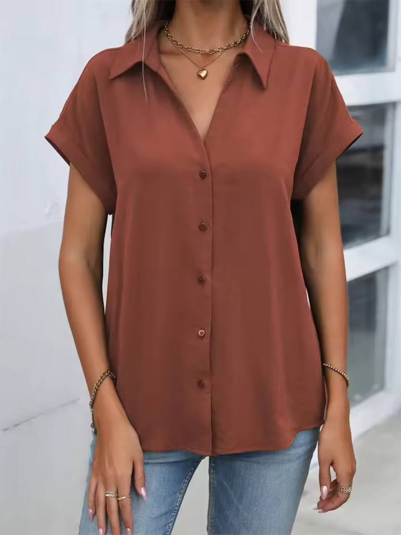 Maren™ | Women’s Casual Button-Up Shirt