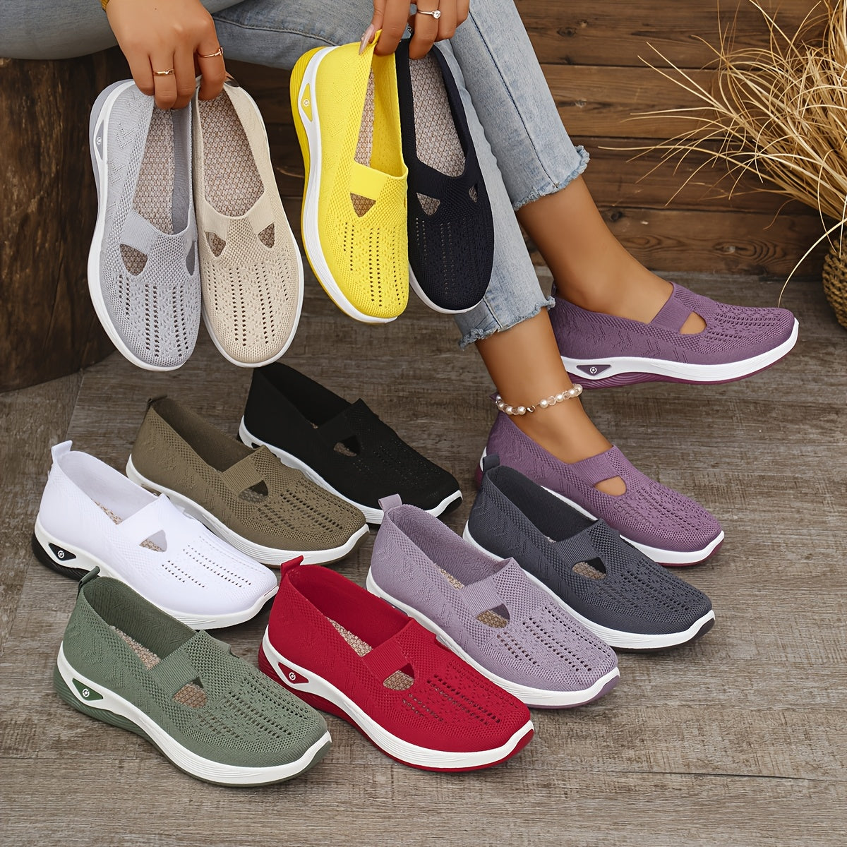 Avery™ | CloudStep Slip-On Sneakers