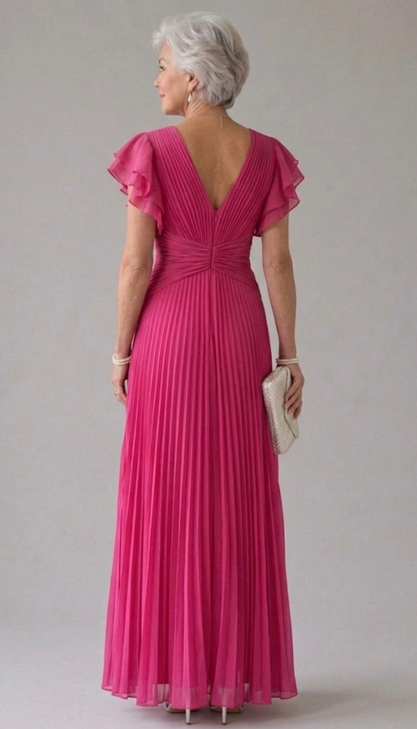 Rory™ | Pleated Evening Dress