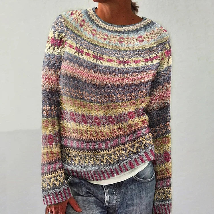 Adelia | Heritage Patterned Sweater