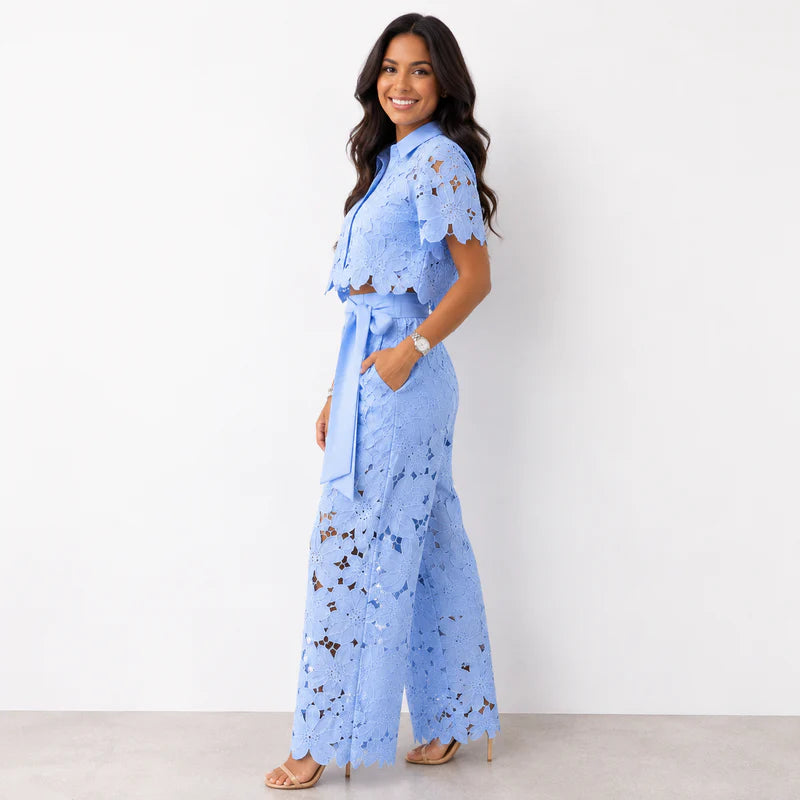 Virelia™ | Floral Two-Piece Set