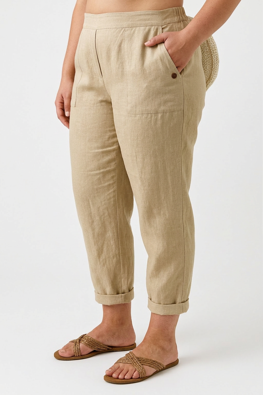 Ingrid | Stylish Pants With Side Pockets