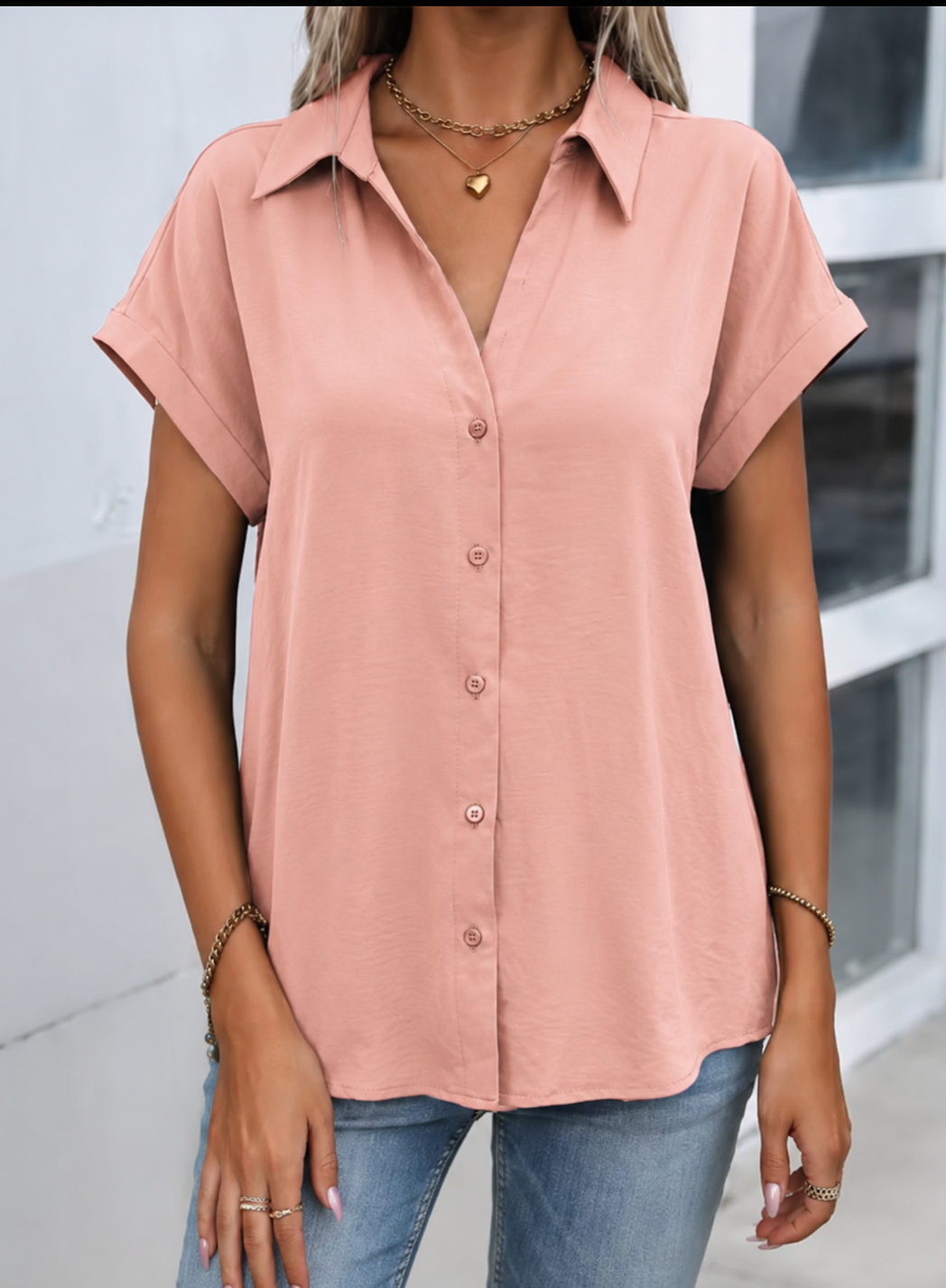 Maren™ | Women’s Casual Button-Up Shirt
