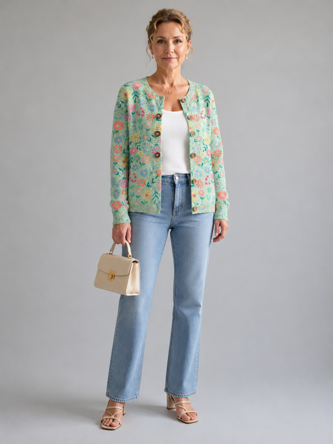 Foxfield™ | Women's Vintage Floral Cardigan