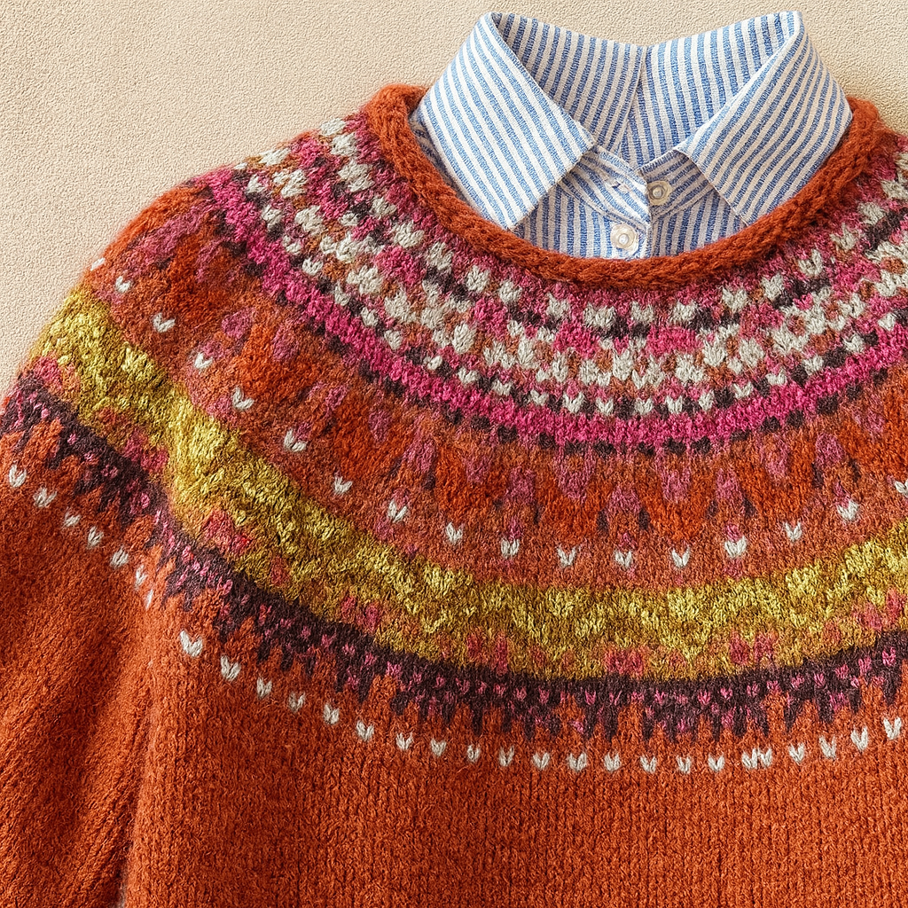 Hazel | Nordic Knit Sweater