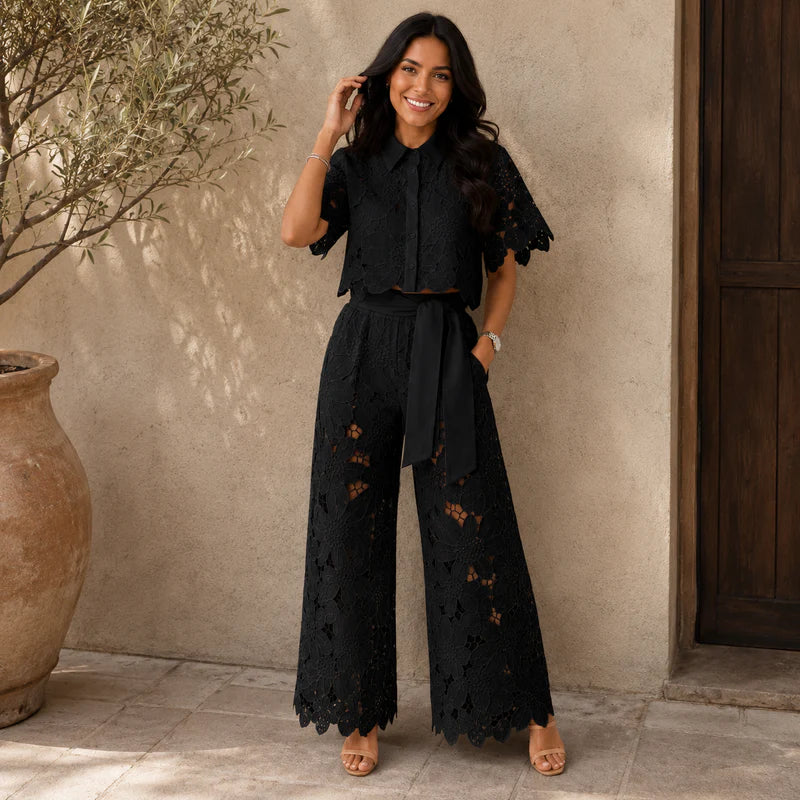 Virelia™ | Floral Two-Piece Set