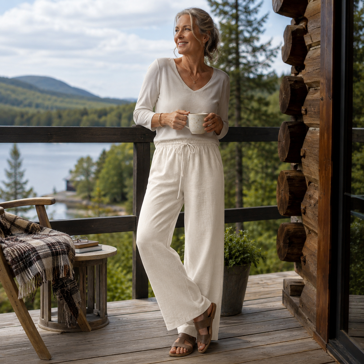 Kaela™ | Relaxed Wide Leg Everyday Trousers