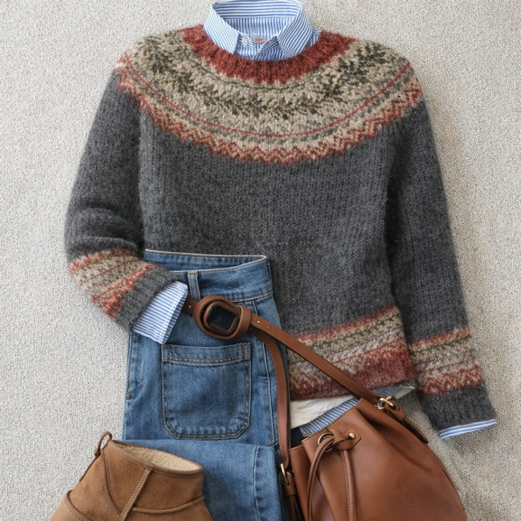 Lauren | Nordic Knit Sweater