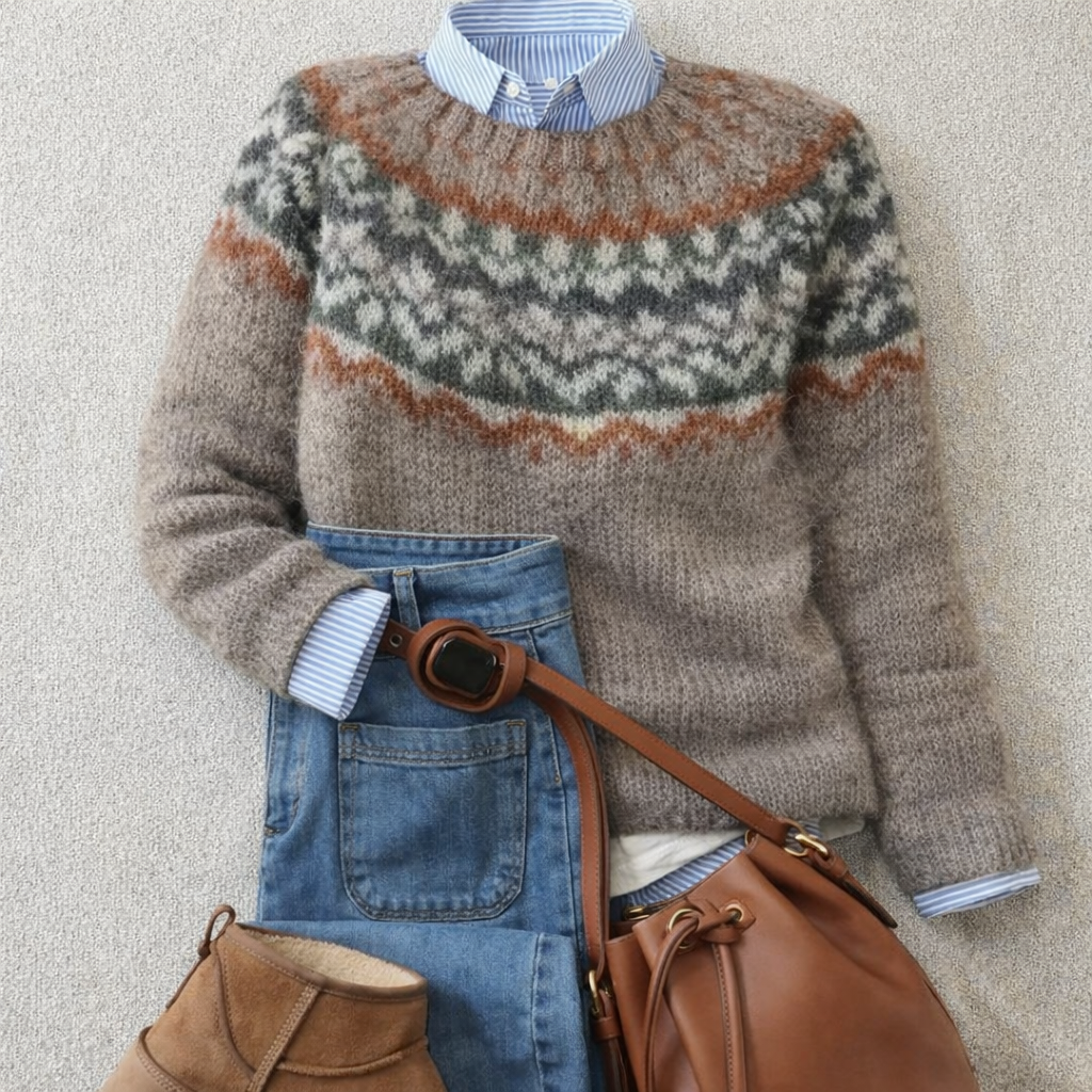 Ashley | Nordic Knit Sweater