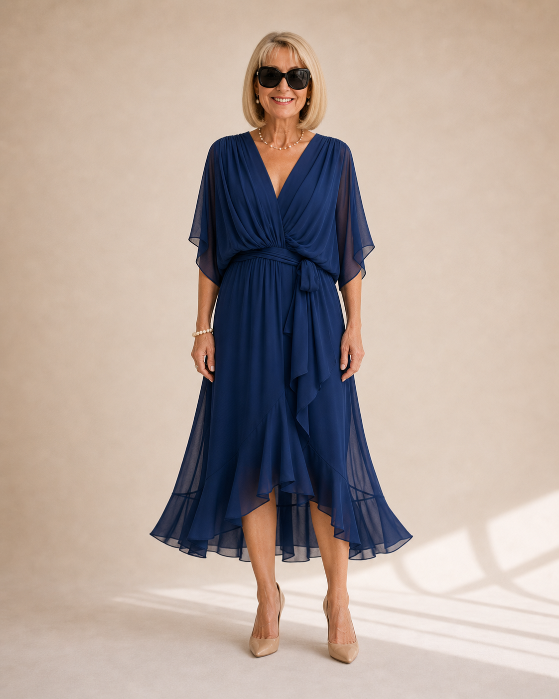 Monica | V-neck dress