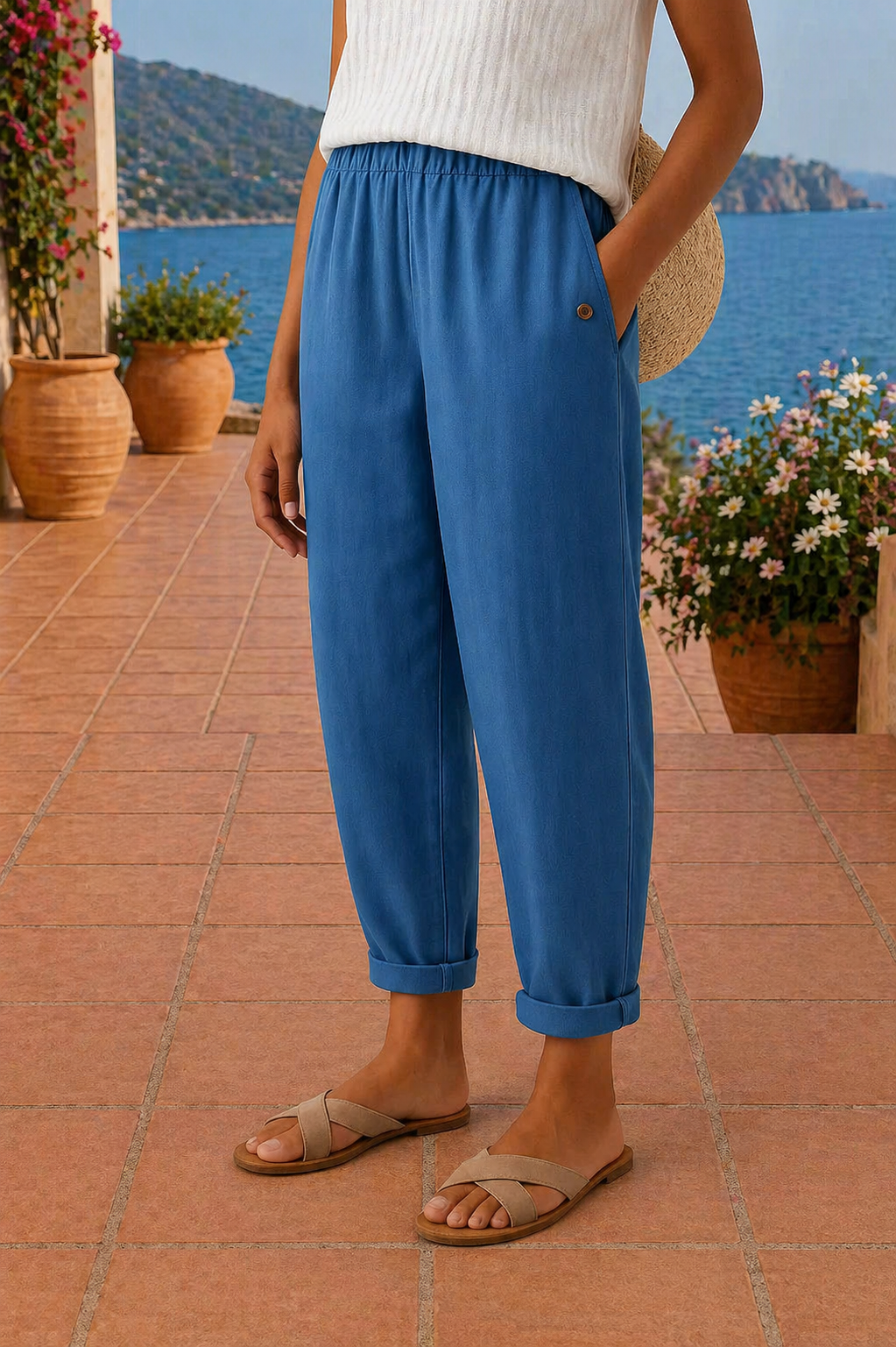 Suzanne™ | Lightweight Breathable Relaxed Summer Pants