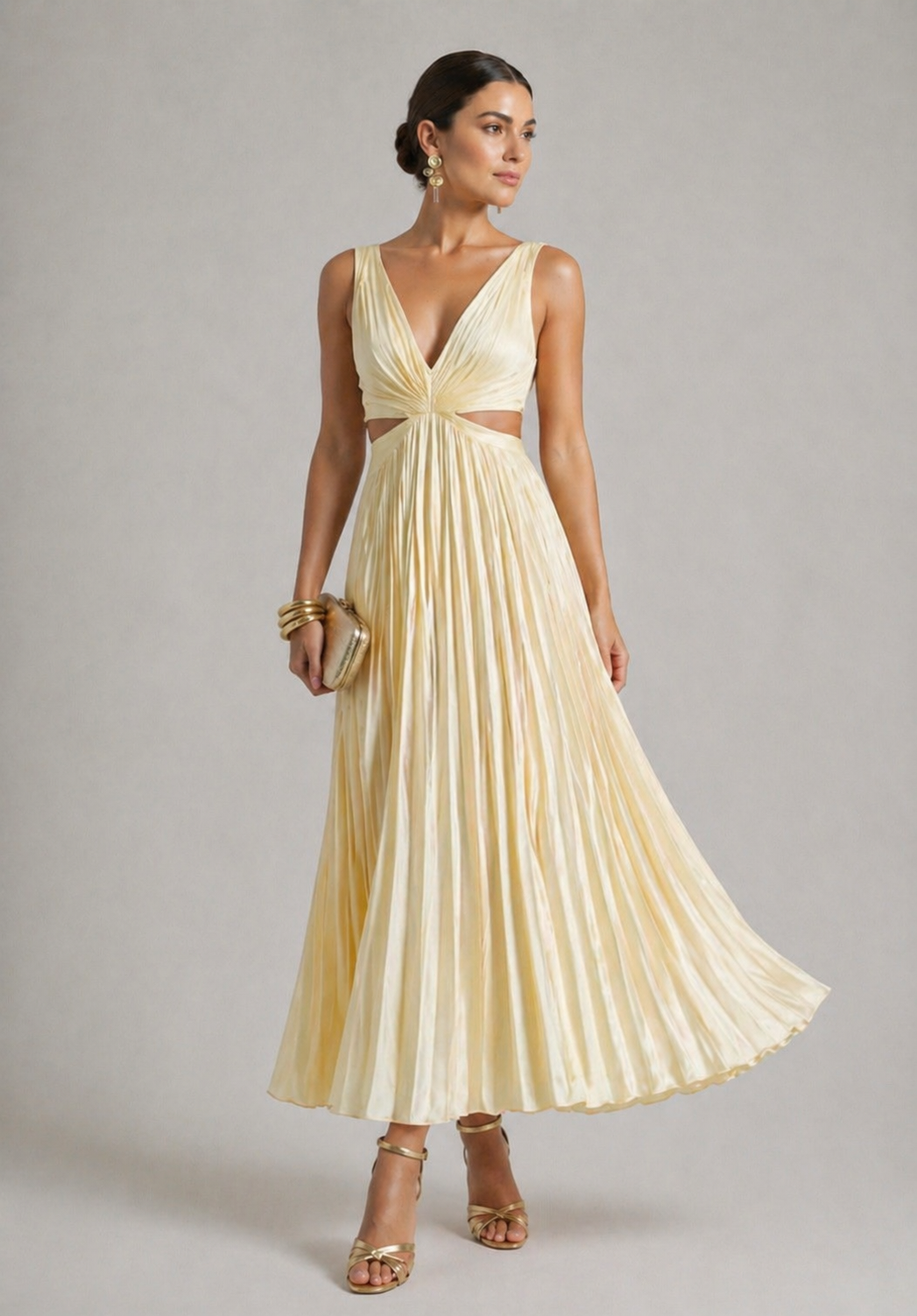 LILY™ | Radiant Twist Dress