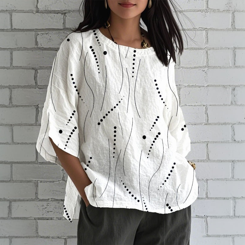 Vintage Casual Blouse